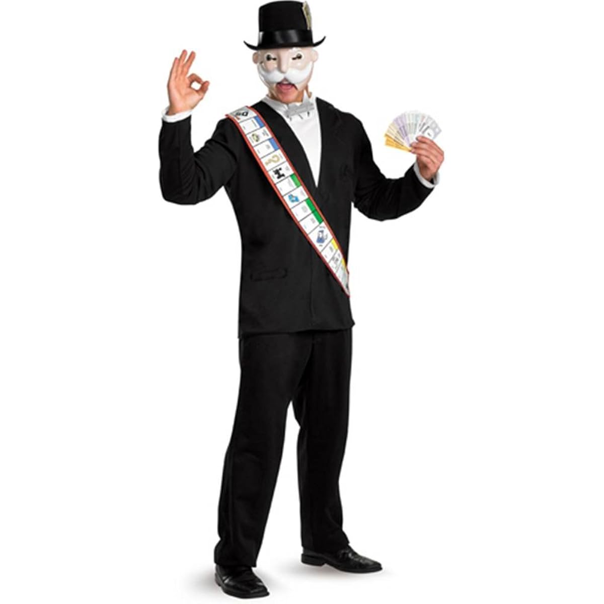 Monopoly costume, costume for adult men, game, Hasbro, size: 42-46