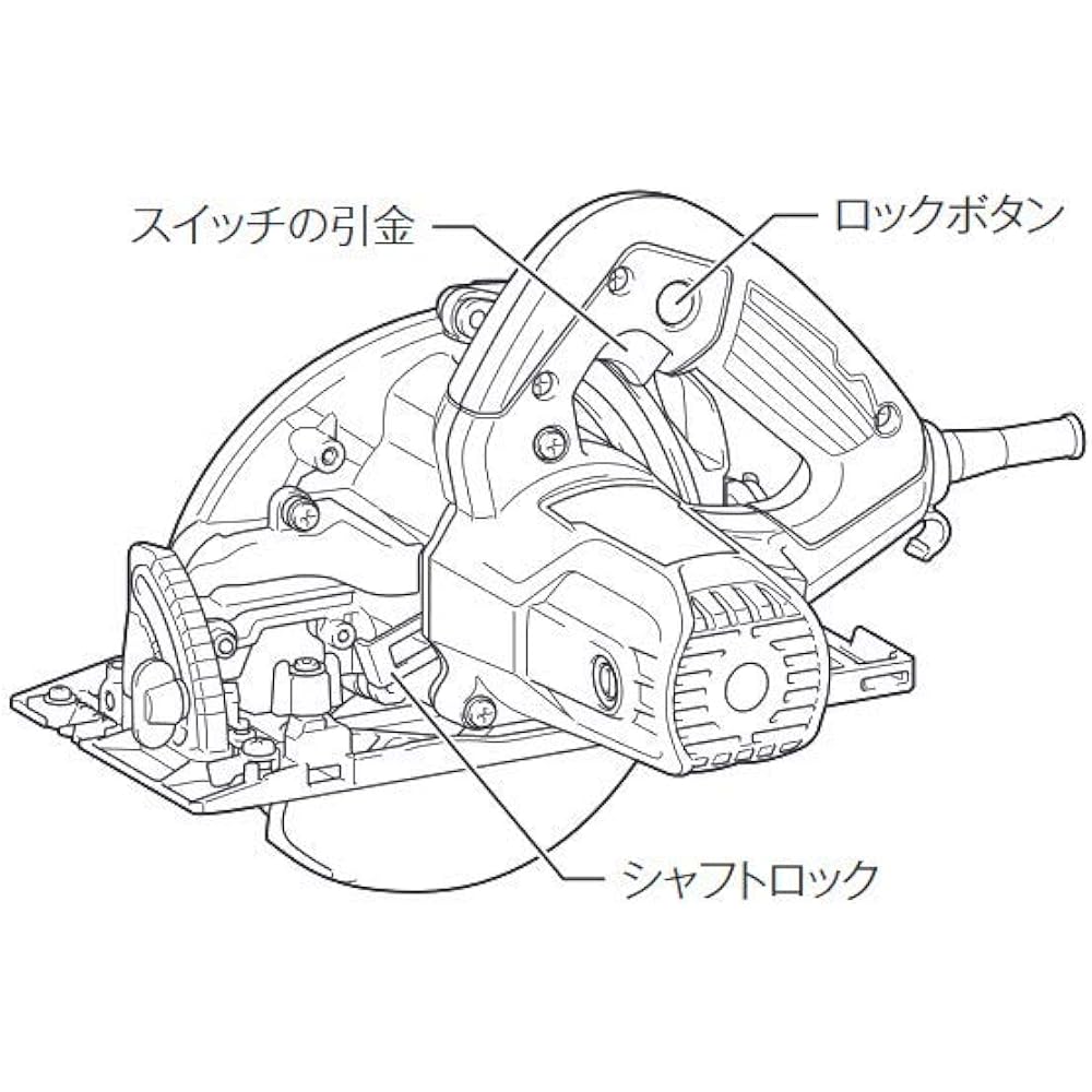 Makita Electronic Circular Saw Blue Blade Diameter 165mm/Depth of Cut 66mm Aluminum Base HS6302