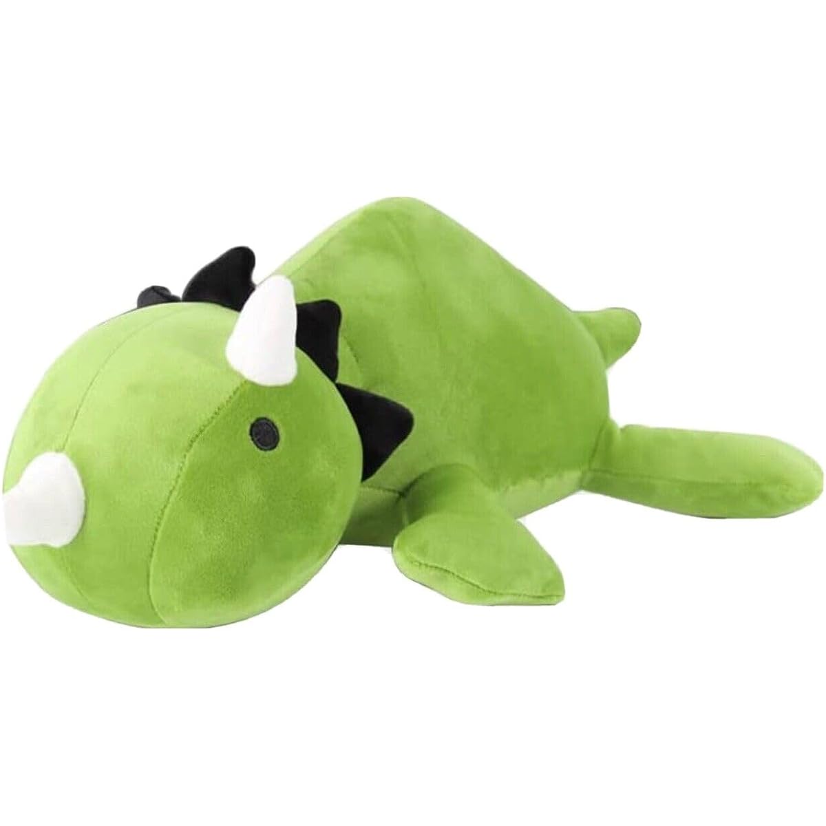 JAQWLL Weighted Dinosaur Plush Toy 1 lb Kids Birthday Dinosaur Weighted Stuffed Animal Toy (Green Dino 14" 1 lb)