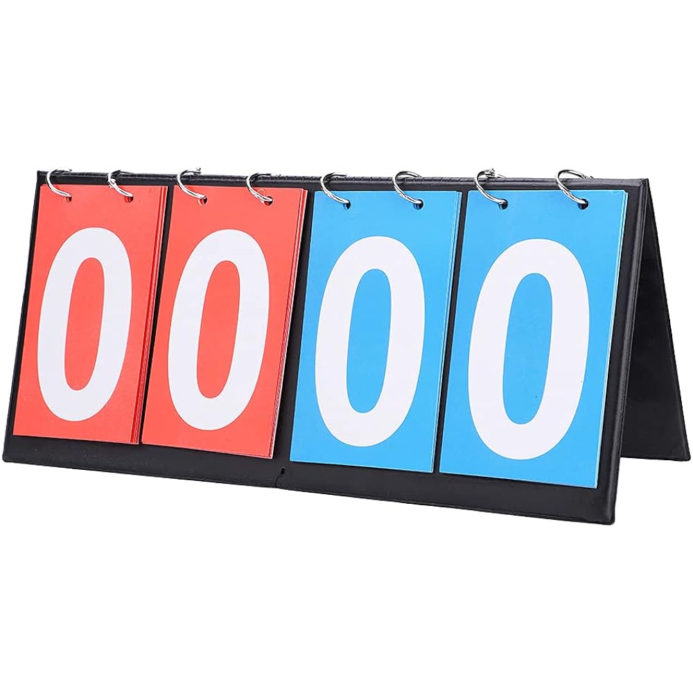 Basketball Scoreboard Plastic + Metal Material Scoreboard Waterproof Suitable for Soccer