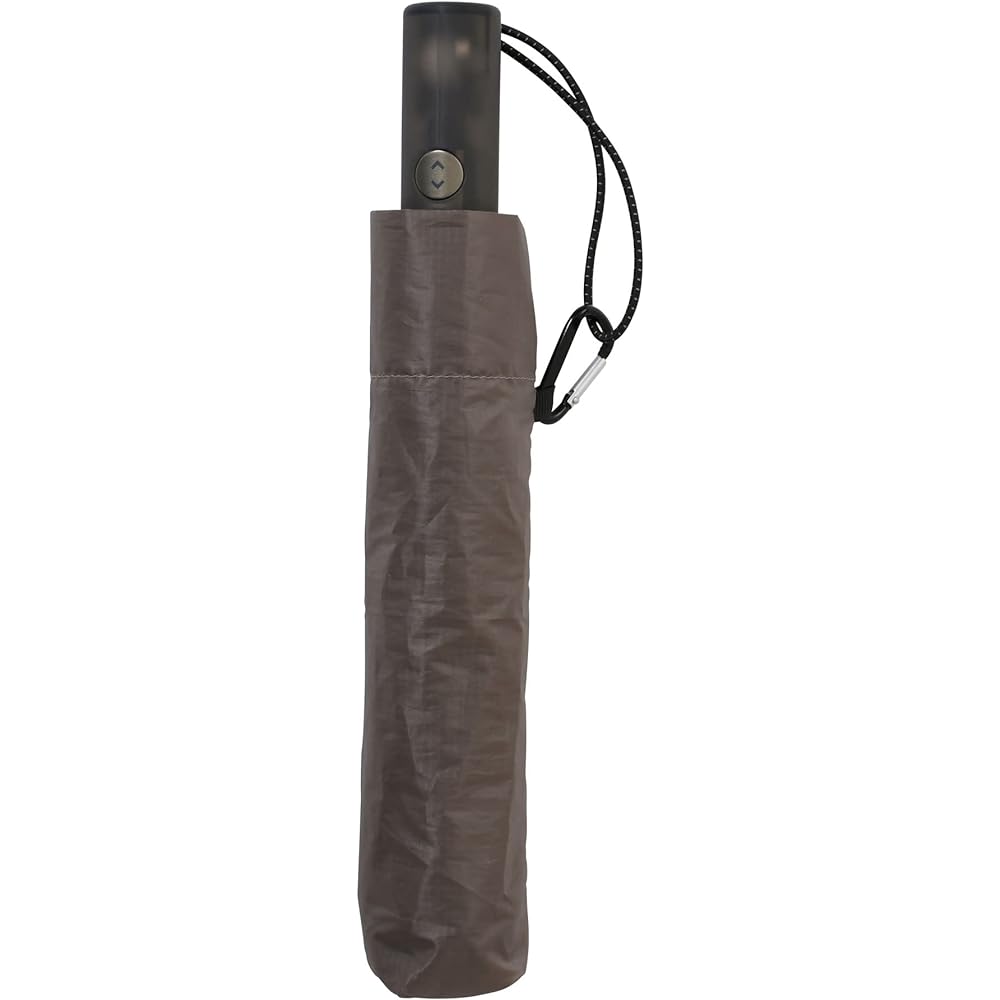Amvel Folding Umbrella, Automatic Open/Close Umbrella, One-Touch Umbrella, Automatic Open/Close, Strong Water Repellent, Super Water Repellent, Compact, Large, VERYKAL8 Taupe, 230g