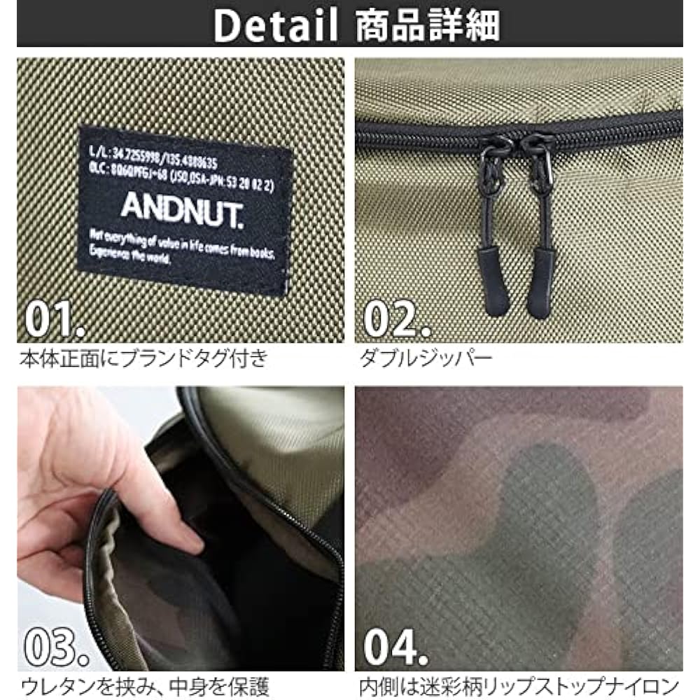 ANDNUT OIL STOVE CARRY BAG &NUT OIL STOVE CARRY BAG for TY ver.2 Black
