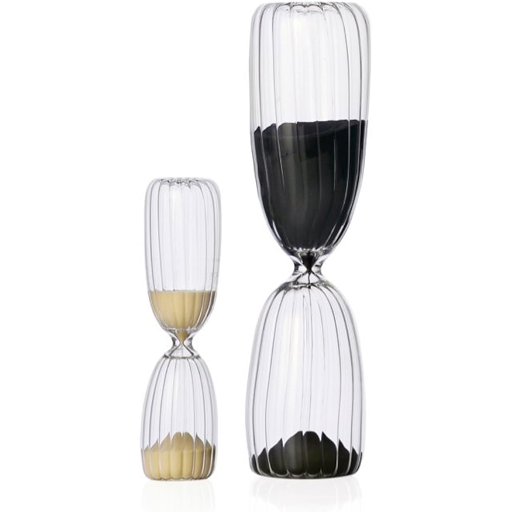 ICHENDORF Hourglass 15 minutes black sand 09367180-CN