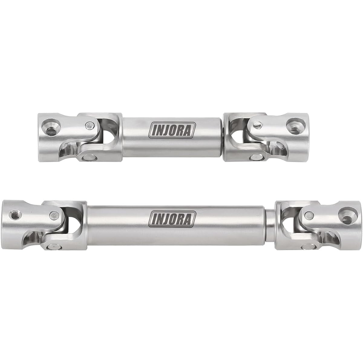 INJORA Drive Shaft Steel Front Rear Center Shaft for TRX4M 1/18 RC Crawler Upgrade 2pcs