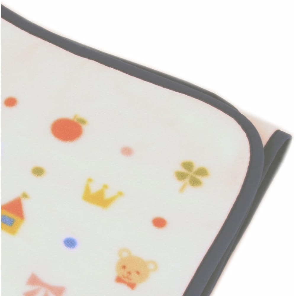 Nishikawa Sangyo Petit Bear Cotton Mayer Blanket LCH5501895-W LP9020