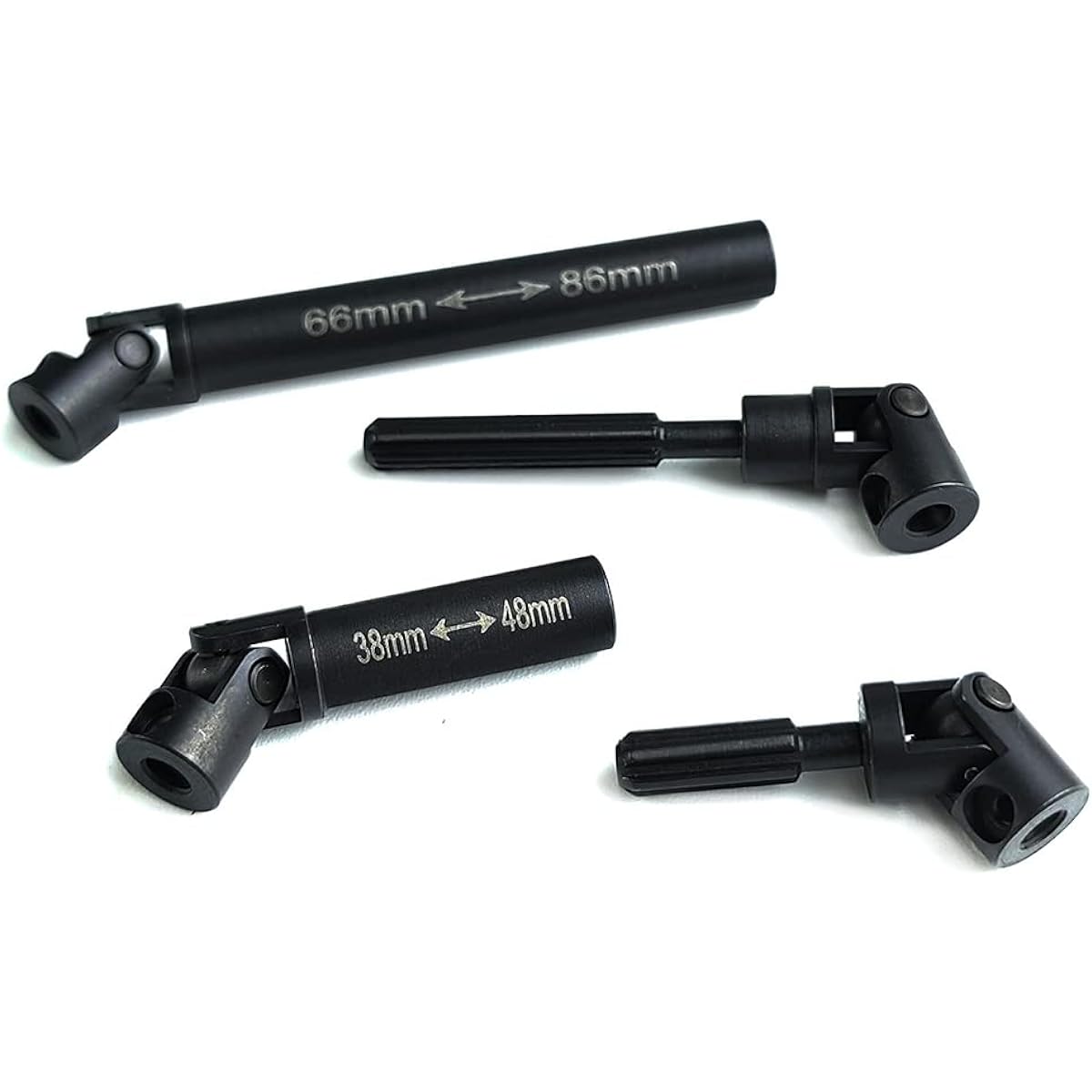 RCLions Steel RC Drive Shaft CVD 38+66mm 1/24 Axial SCX24 AXI00005 for RC Crawler Truck Vehicle