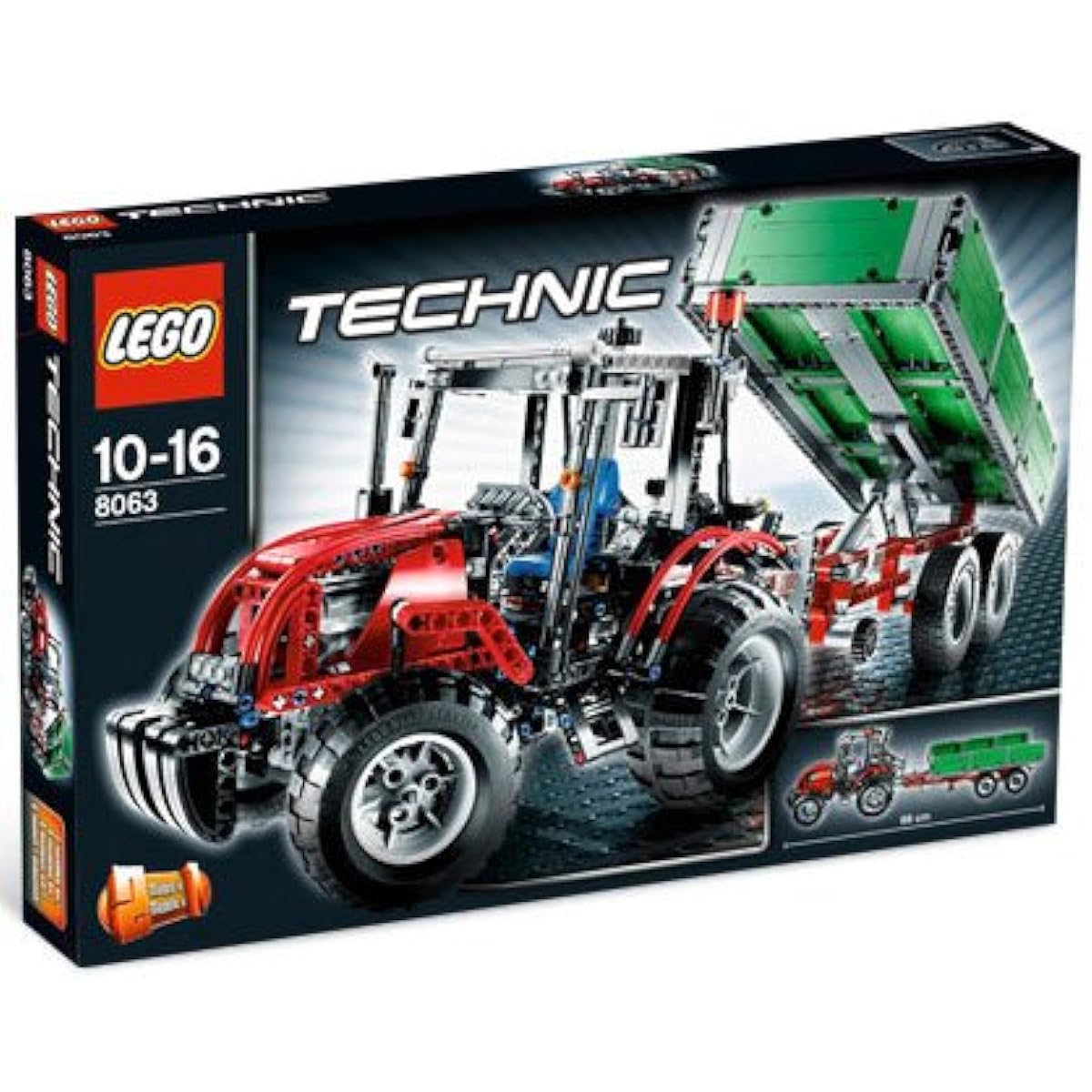 LEGO Technic 8063 - MIT Anhänger by Traktor
