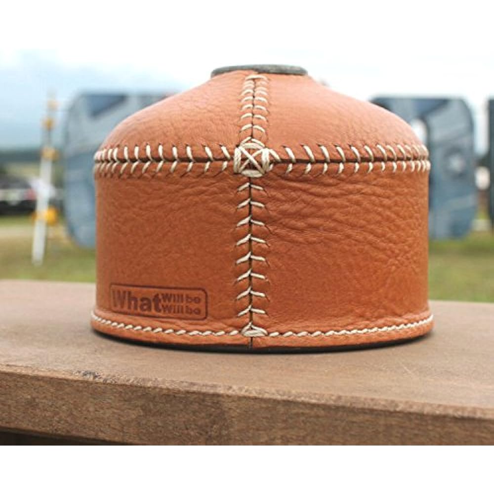 What will be will be Leather OD gas can cover (medium: 230g/250g size) Leather color (black) Stitching (black)