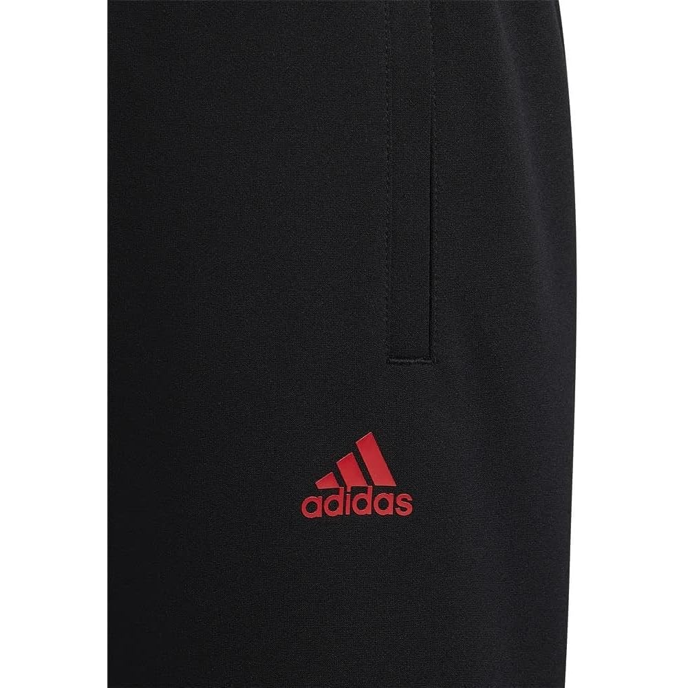 Adidas Jersey Bottom Kids Color Block Double Knit Regular Fit Warm Up Track Pants BUK59