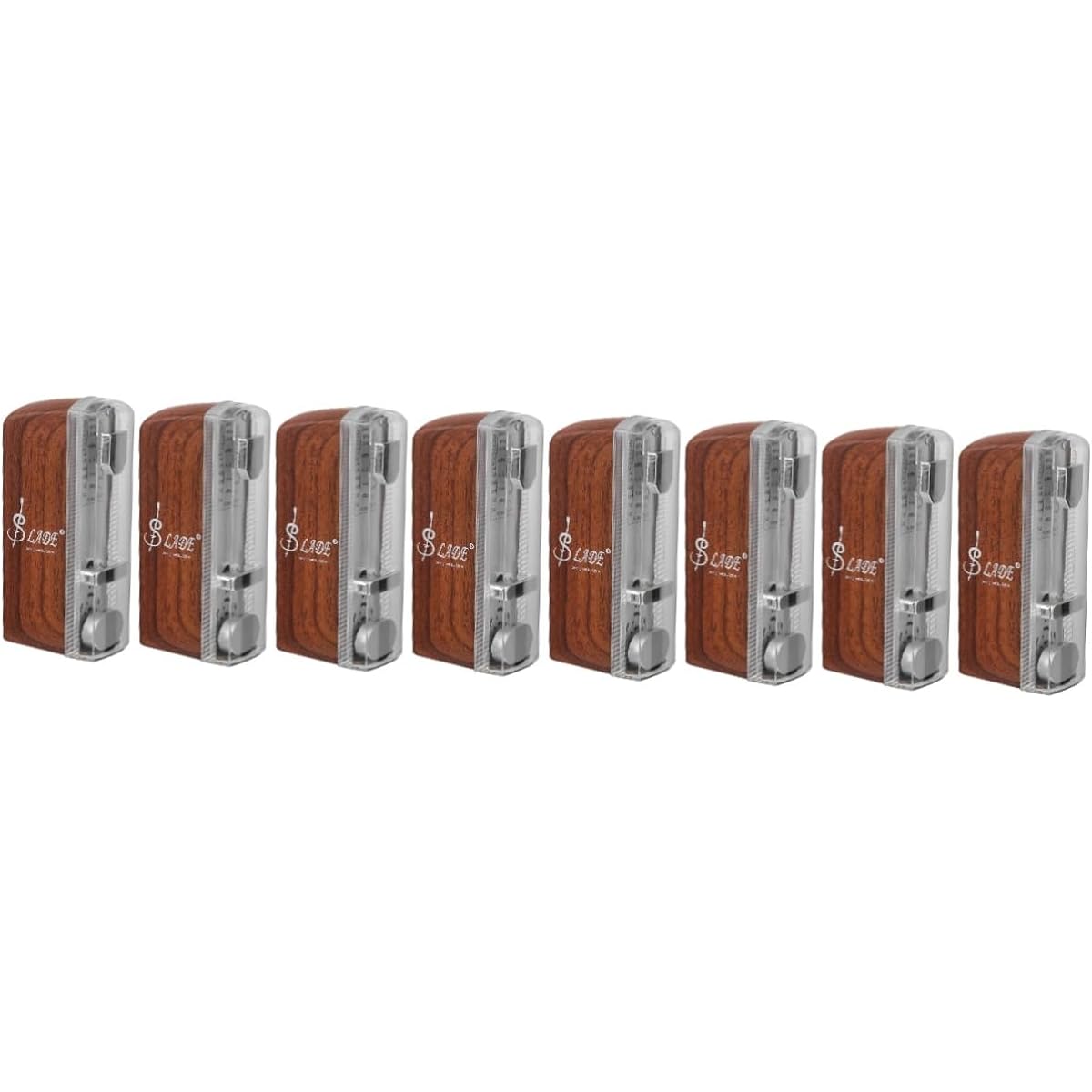 VICASKY 8 Metronome Metronome Accessories Ukulele Accessories Mini Mechanical Musician Triangle Pyramid Metronome Guitar Musician
