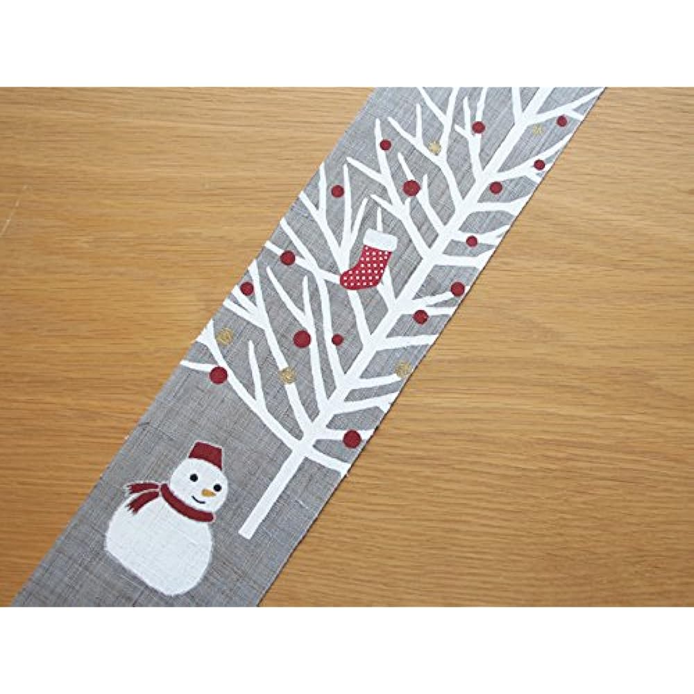 Thin Tapestry "Juhyo" Winter Hand-painted Tapestry Snowman Christmas Tree