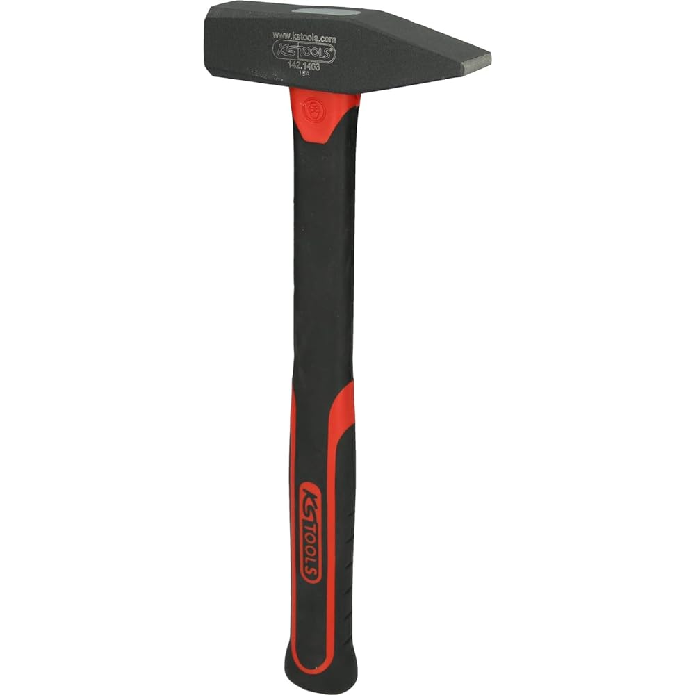 KS Tools Fitter's Hammer Glass Fiber Handle 600g 142.1403