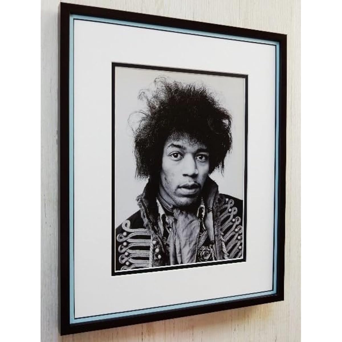 Jimi Hendrix/Military Jacket/1967/Rock History Picture/Store Display/Hobby Room/Guitar