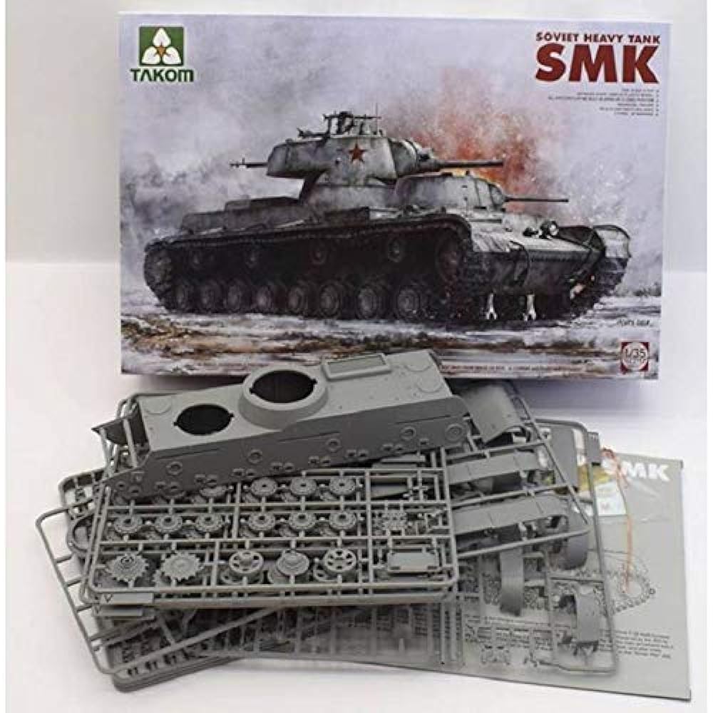 Tacom 1/35 Soviet Army SMK Heavy Tank Plastic Model TKO2112