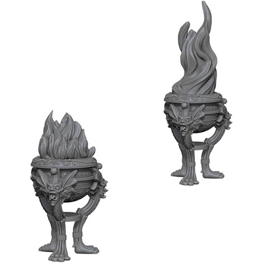 WizKids Deep Cuts Unpainted Miniatures: Wave 4: Braziers