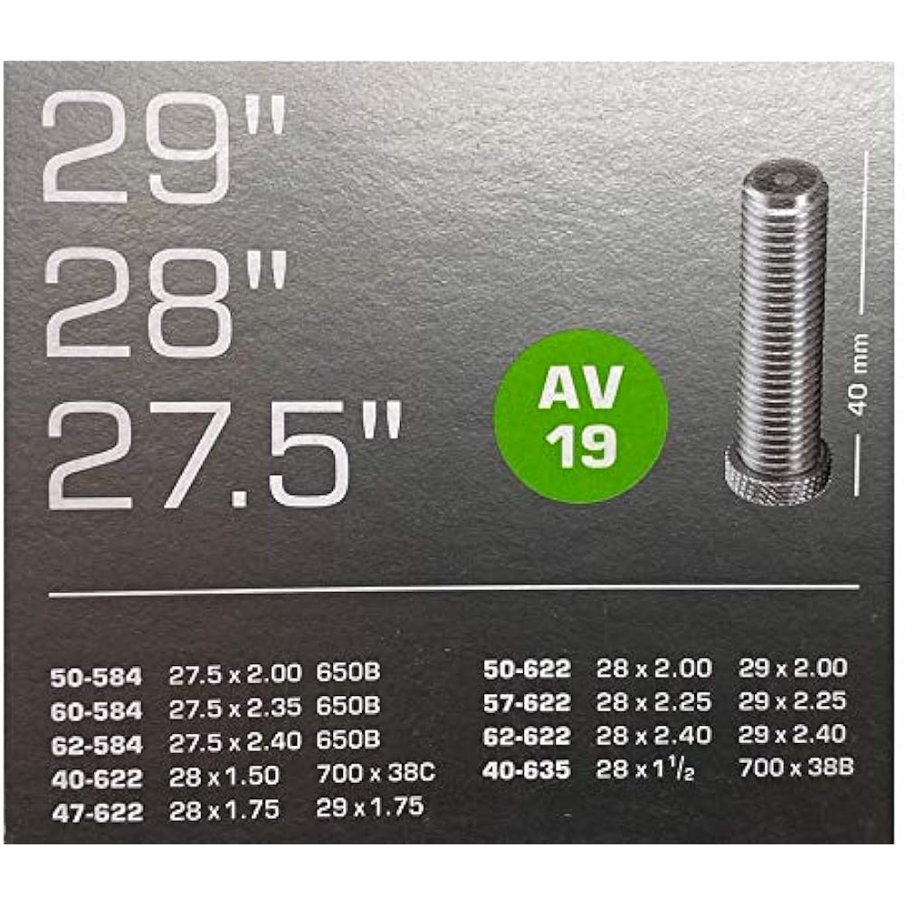 Set of 2 SCHWALBE 29 x 1.50/2.40 tube American style 19AV valve length 40mm [Simple package version] [Parallel import goods]