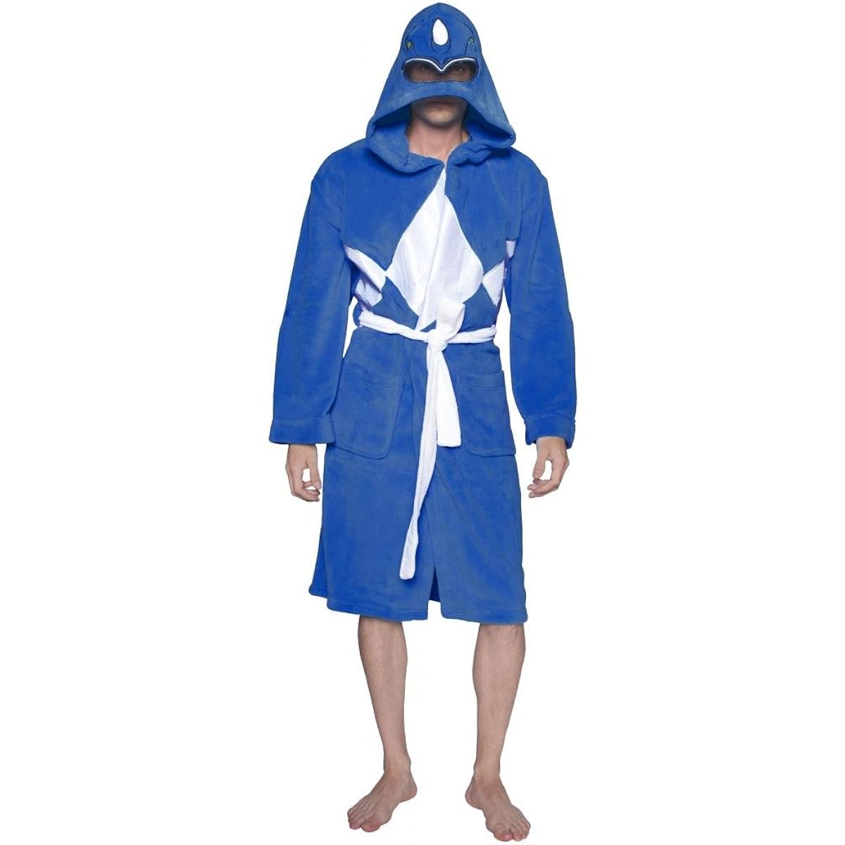 Power Rangers Mighty Morphin Robe, Blue – Mega Shop Japan