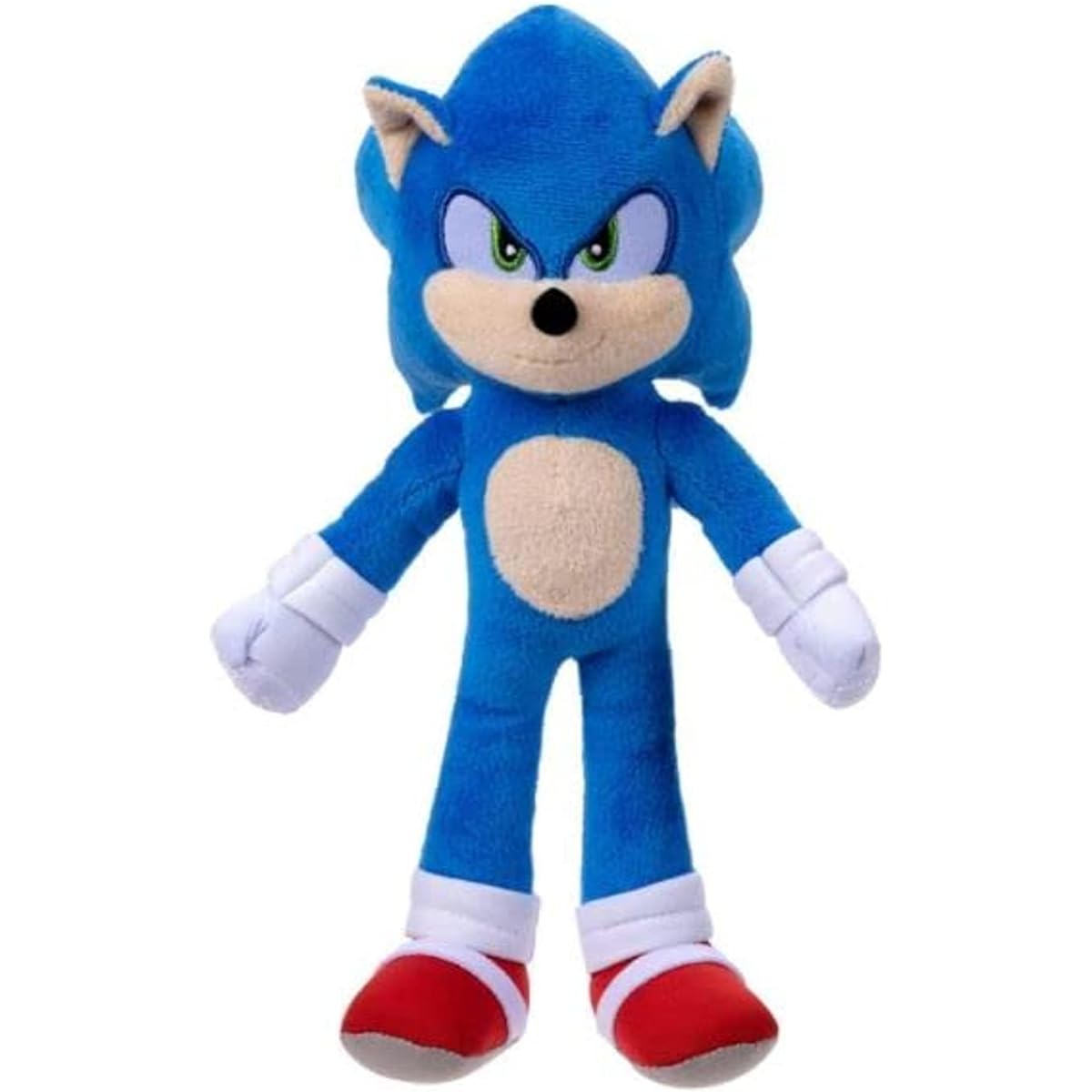 Sonic the Hedgehog 2 Movie Plush Figure Collection Sonic Tails Knuckles (Sonic (9 inch)