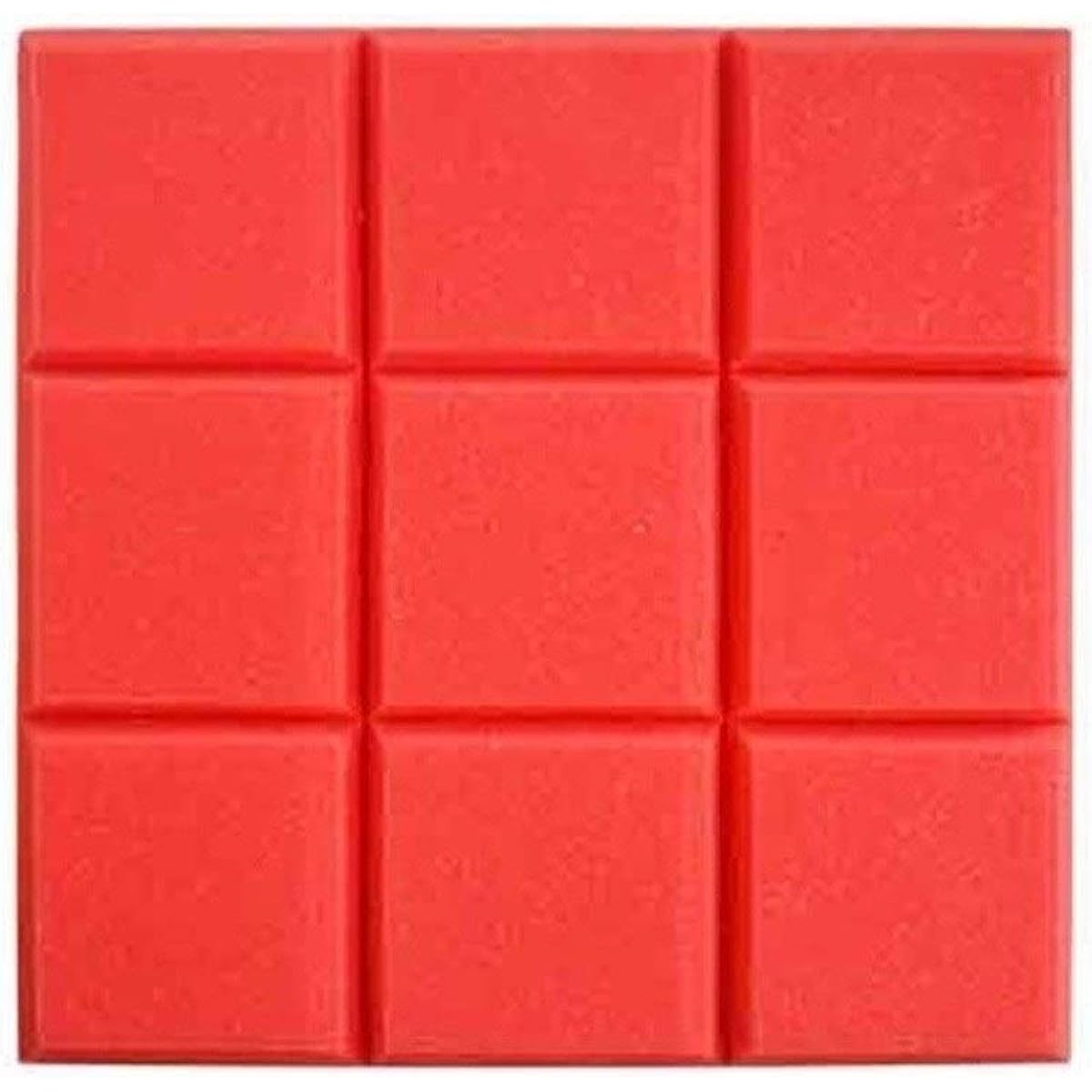 Anti-Noise 10PCS Acoustic Panels Home Theater Decorative Soundproof Wall Stickers Bedroom Living Room Acoustic Foam Grey/Purple/Red Household Supplies (Purple) (Red)