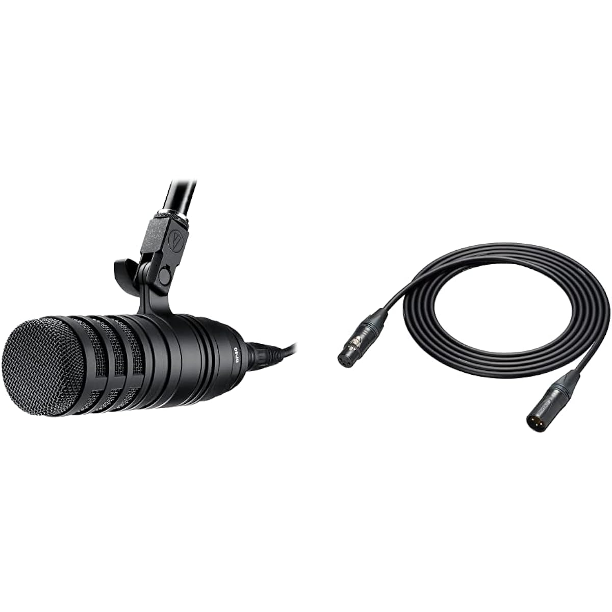 Audio-Technica Dynamic Microphone BP40 + XLR Cable ATL458A/3.0 Set