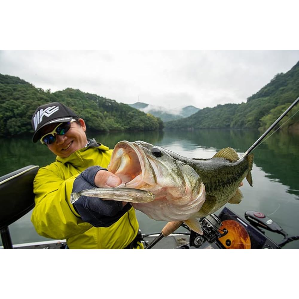 Imakatsu Huddle Swimmer Elastomer 4in Real (Eco) #S-187 Clear Lake Magic