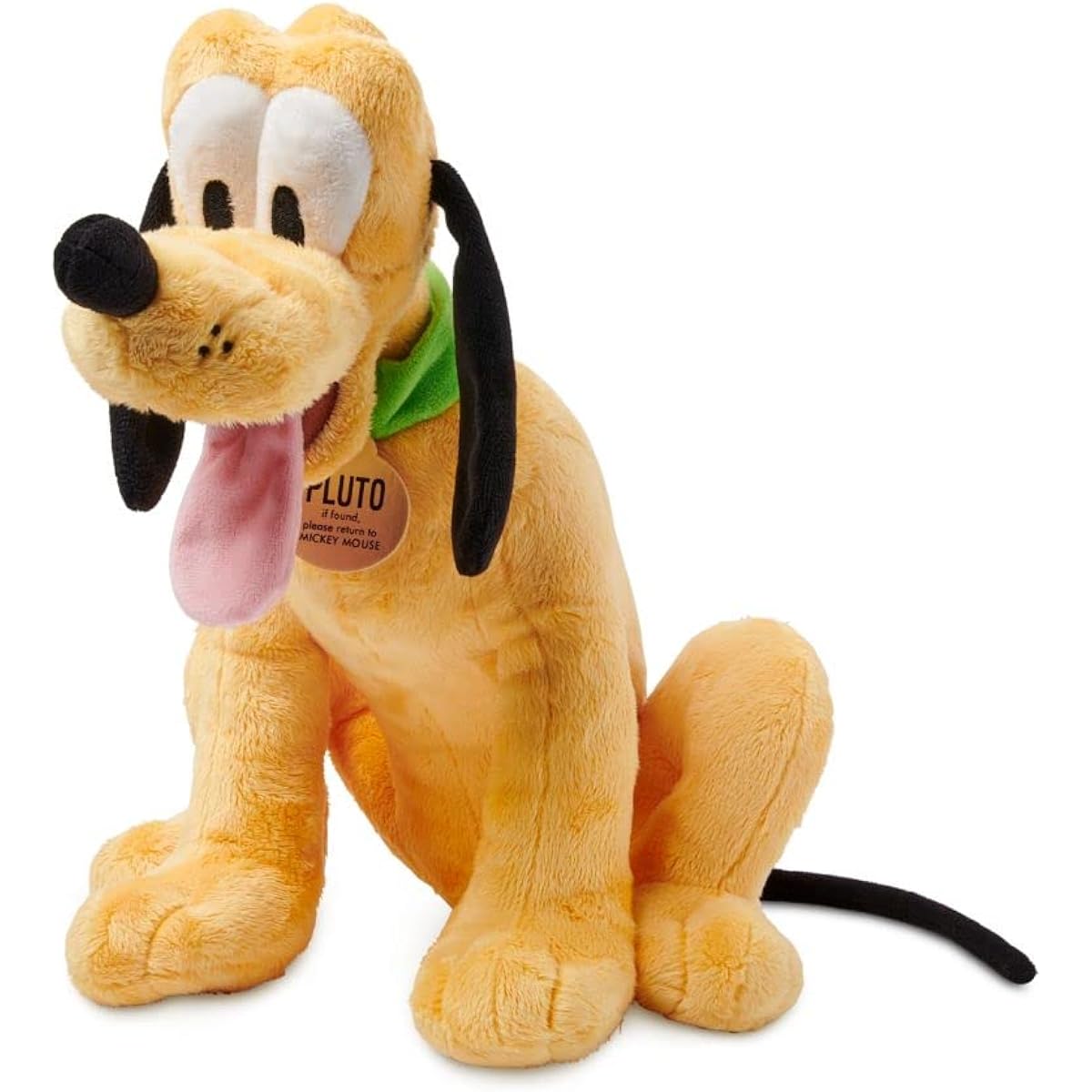 Disney Pluto Plush Toy Medium 13 3/4 inches