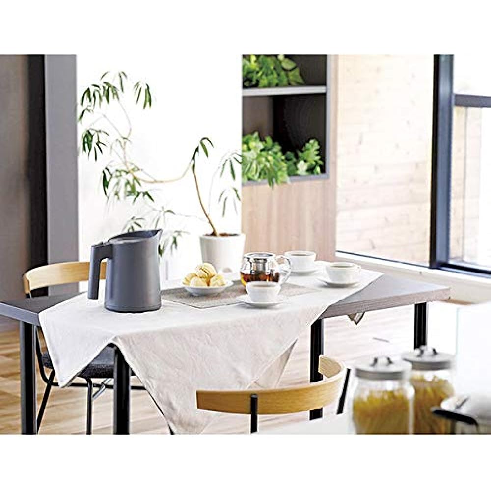 Twin Bird Electric Kettle 1.0L TP-4483GY Gray