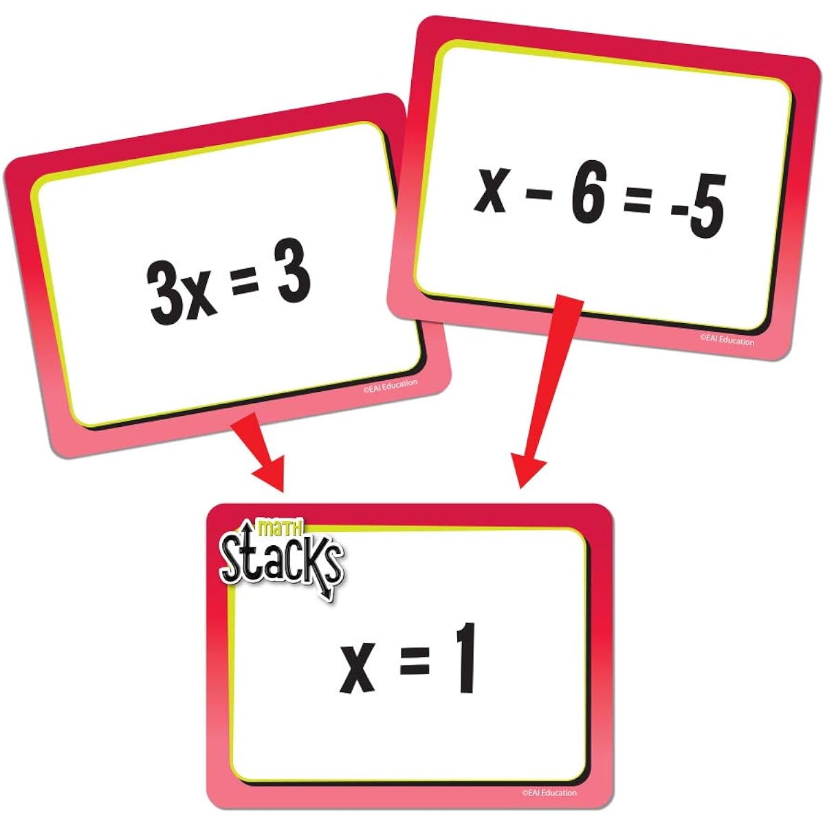 EAI Education Math Stacks One-Step Algebra Grades 6-8