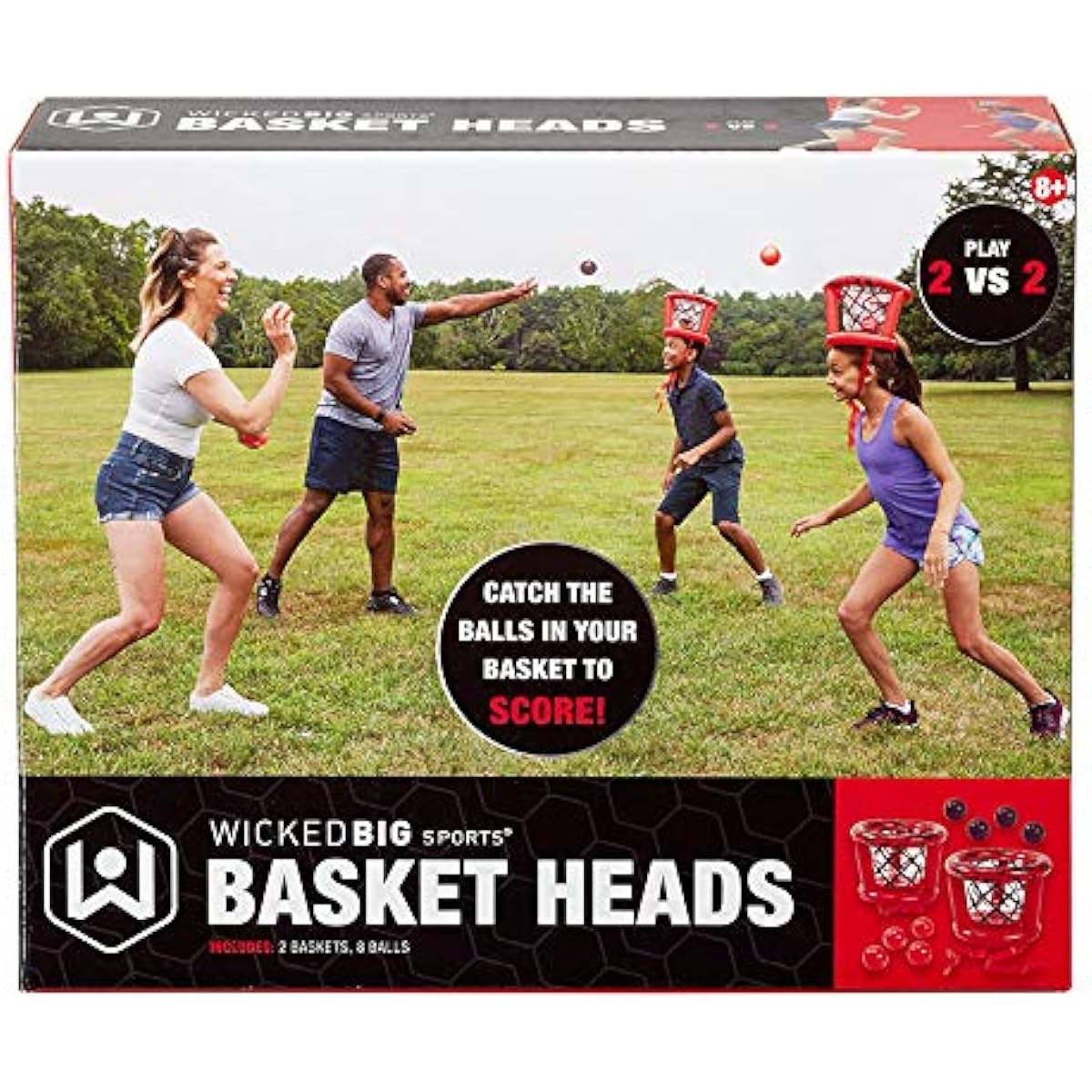 Little Kids Wicked Big Sports Basketball Head Active Play Ages 8-12