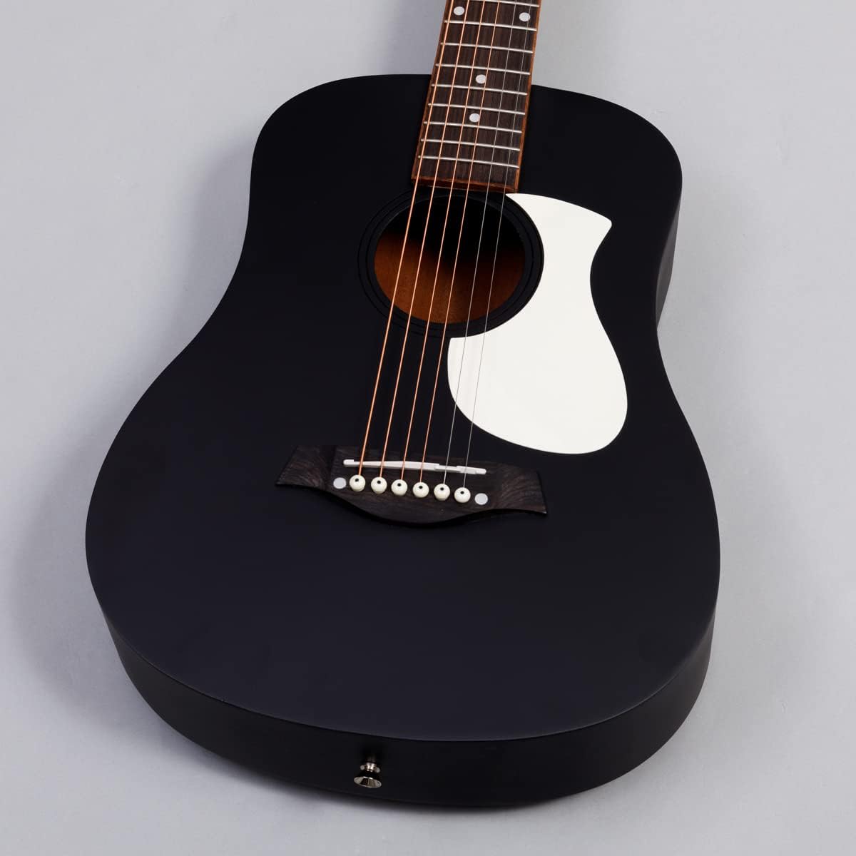 Otono DT1S MBK (Matte Black) Mini Acoustic Guitar Mini Guitar Matte Black Soft Case Included Otooot
