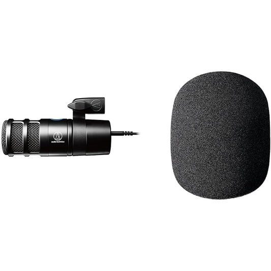 Audio-Technica USB Dynamic Microphone AT2040USB & Dedicated Windscreen AT8176