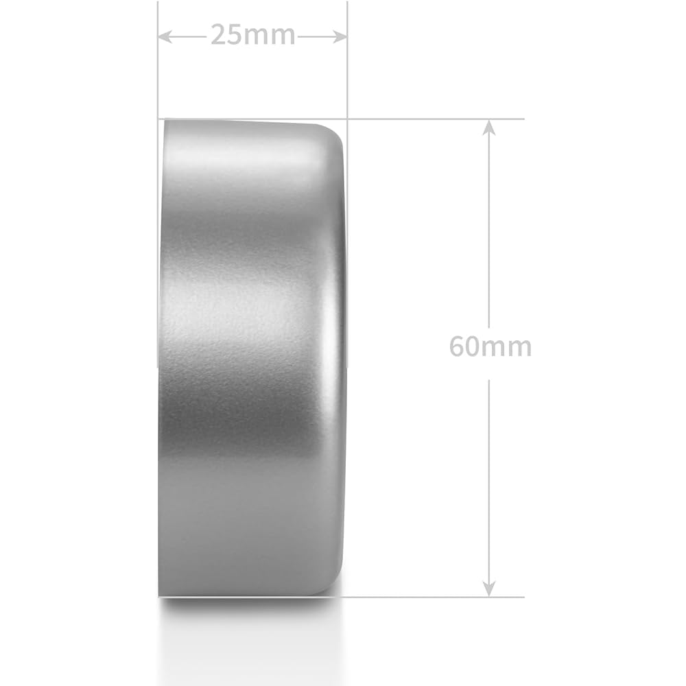 H2Life H2 Life Hydrogen Inhalation Cap Bottle Lid for Hydrogen Water Bottle Silver