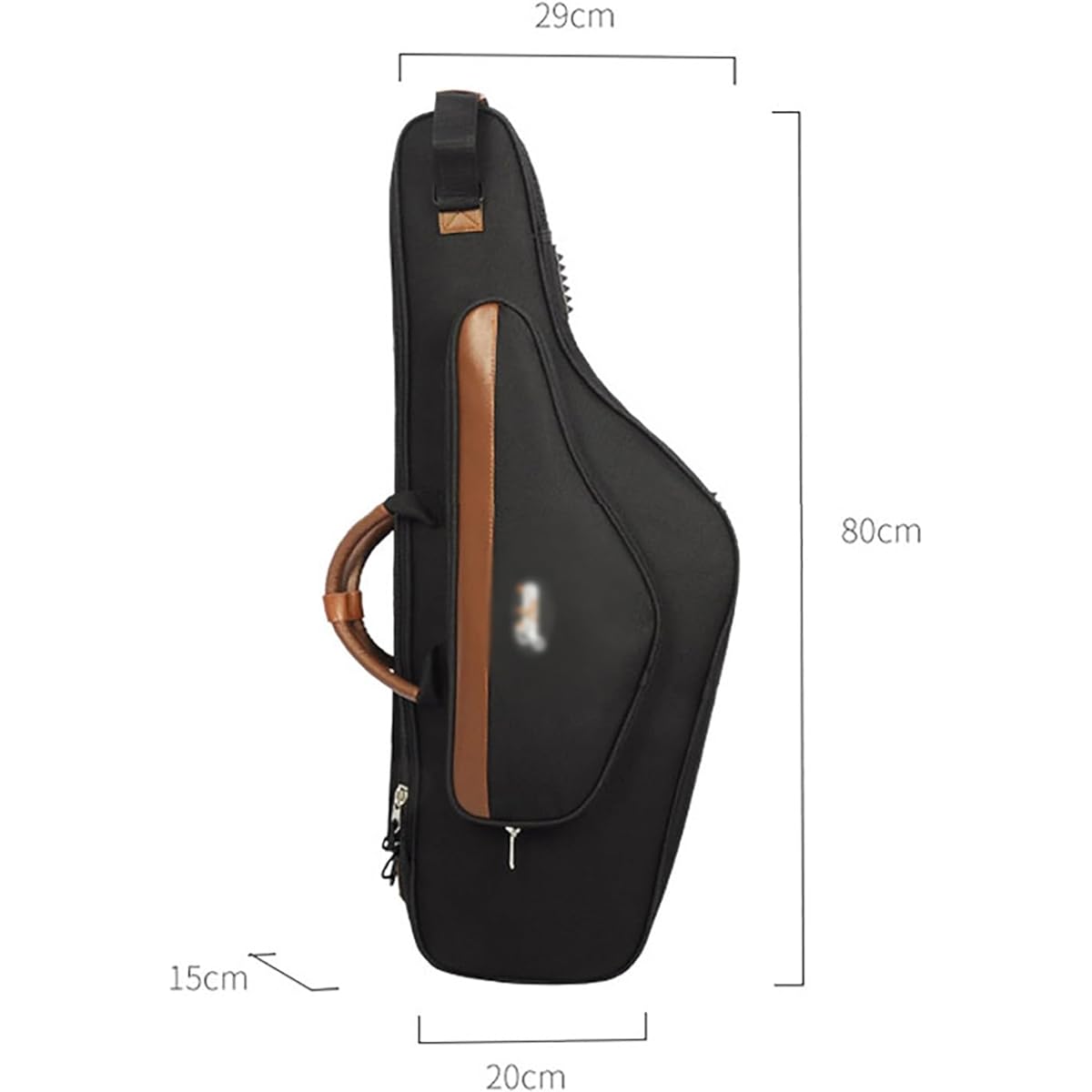 Saxophone Bag Portable Bag Saxophone Bb Tenor Saxophone Backpack Case Bag Lightweight Case for Wind Instruments