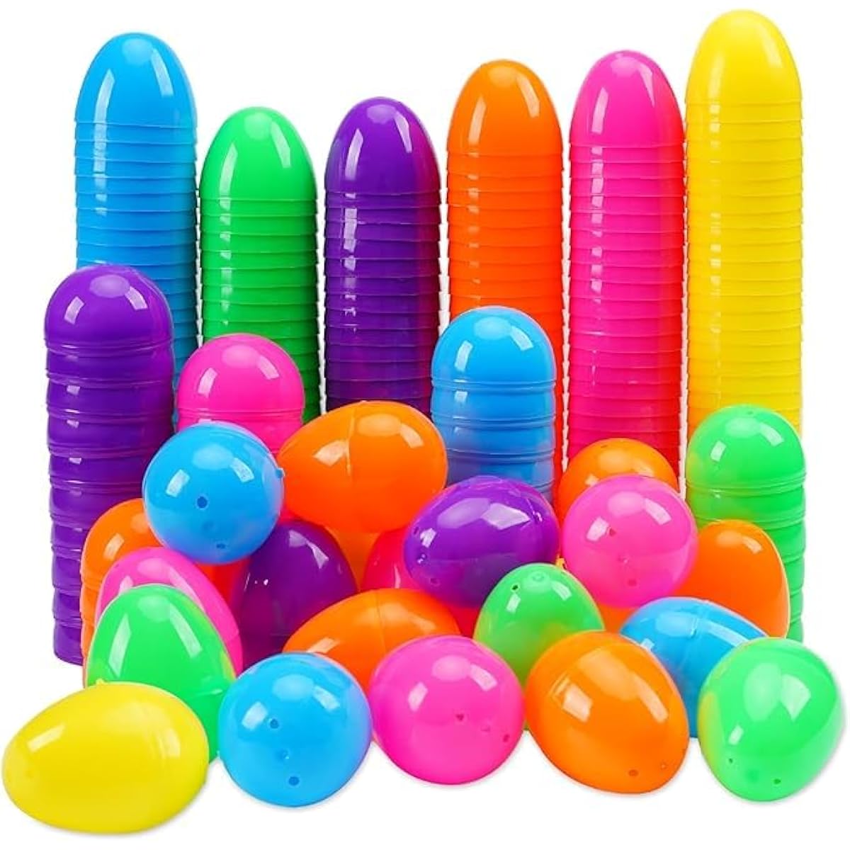 Abakuku 500 plastic easter eggs