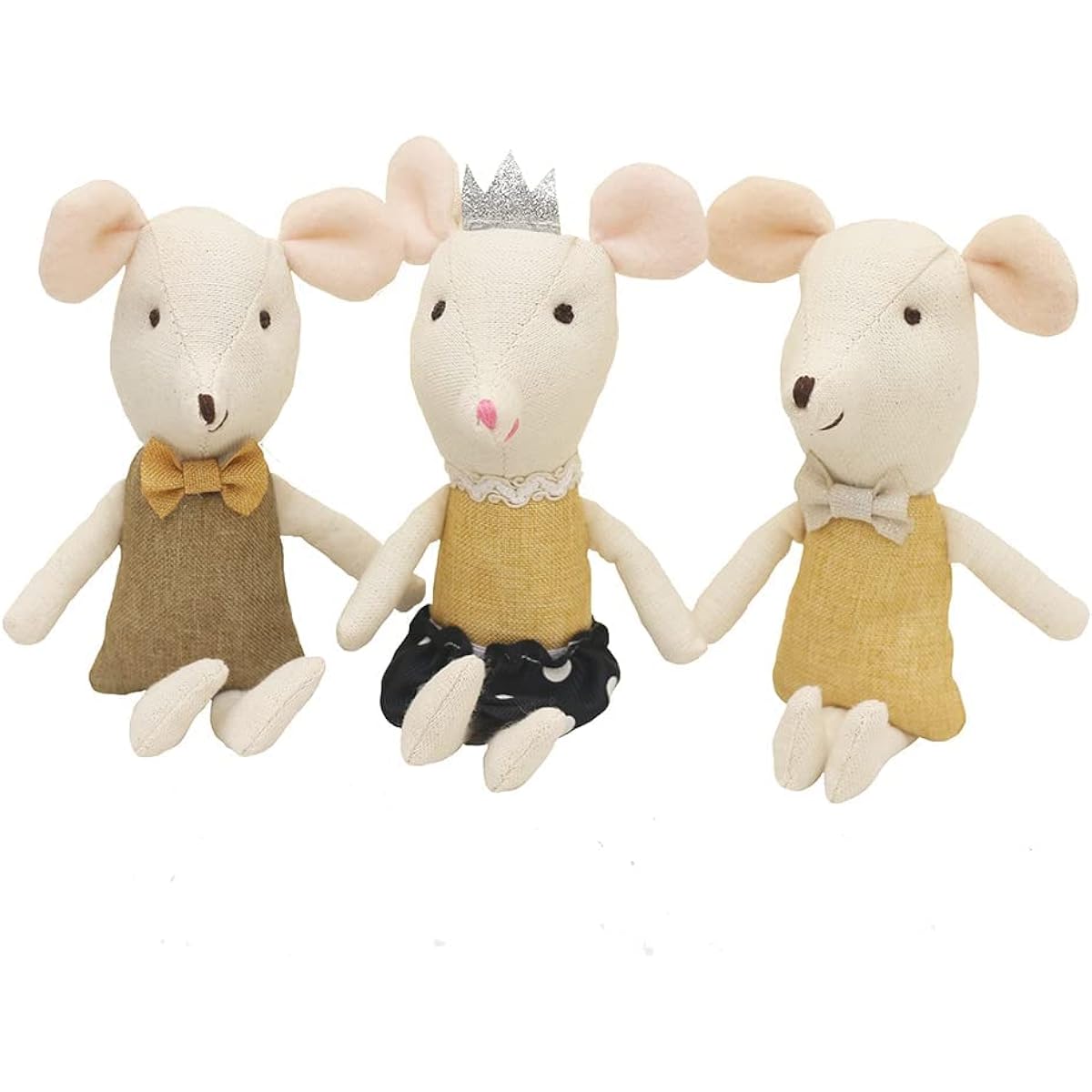 Plush Doll Birthday Gift Kids Mouse Family Doll