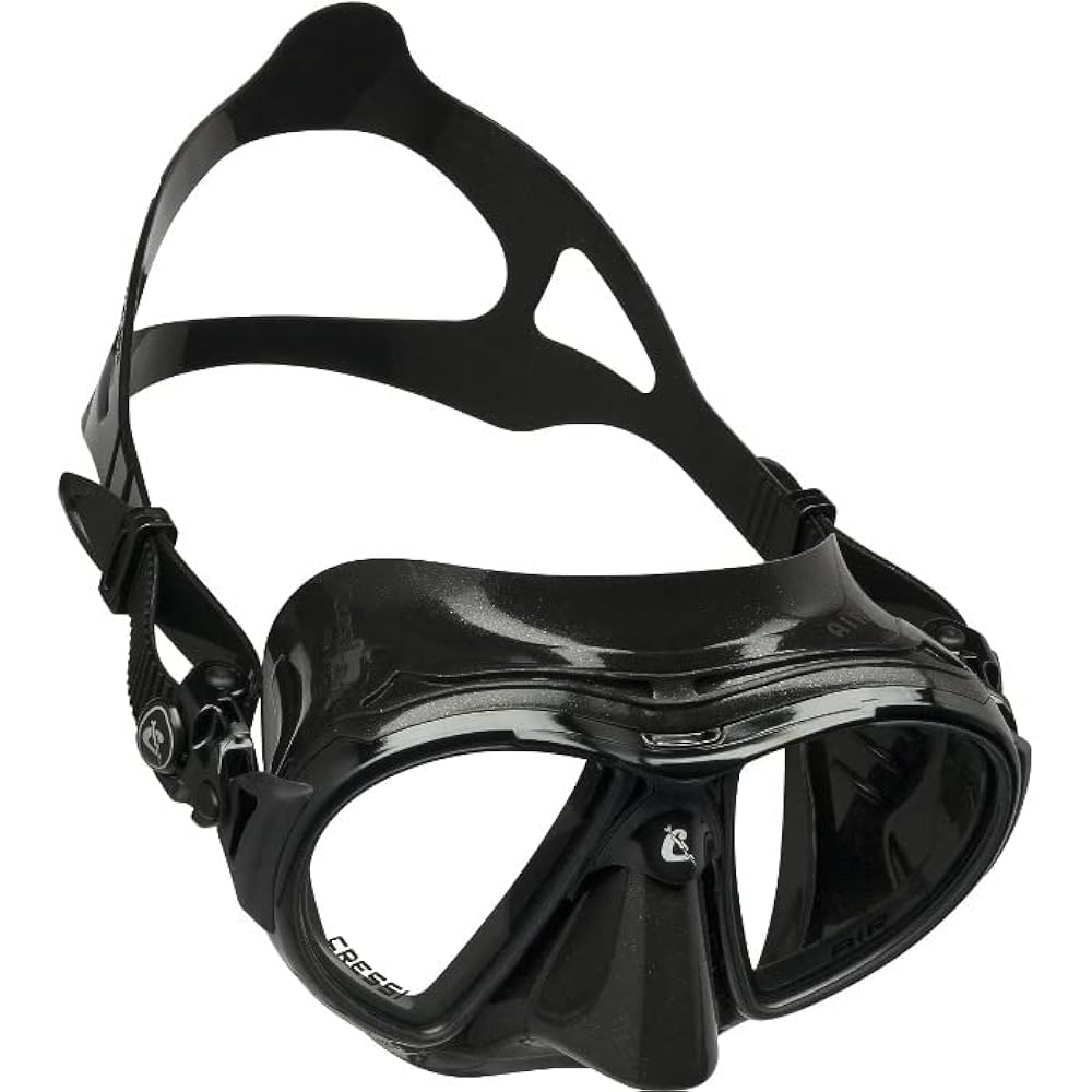 CRESSI Scuba Freedive Snorkeling Mask [AIR] Patented mask structure Tempered glass lens Easy to see below [Genuine product]