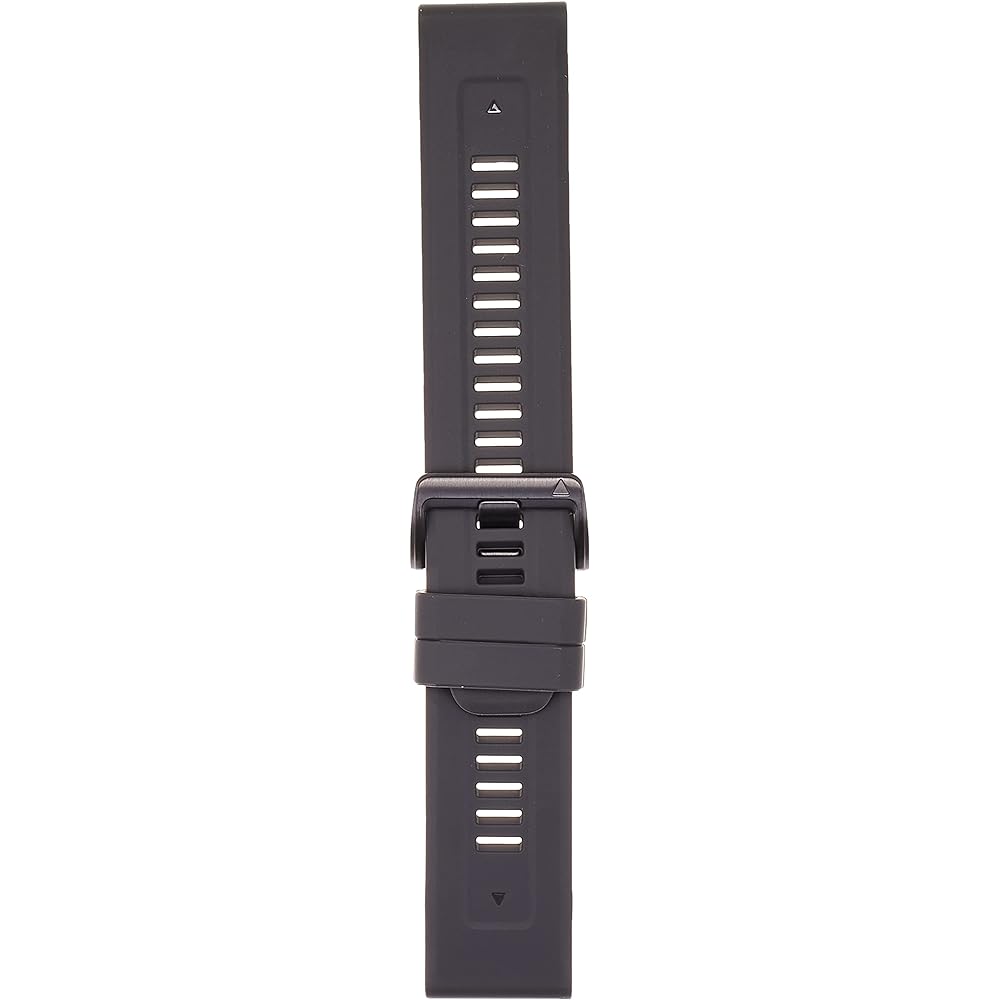 GARMIN Genuine Replacement Band QuickFit F7X 26mm Compatible with Graphite fenix7X [Genuine Japanese Product] Black 010-13117-21