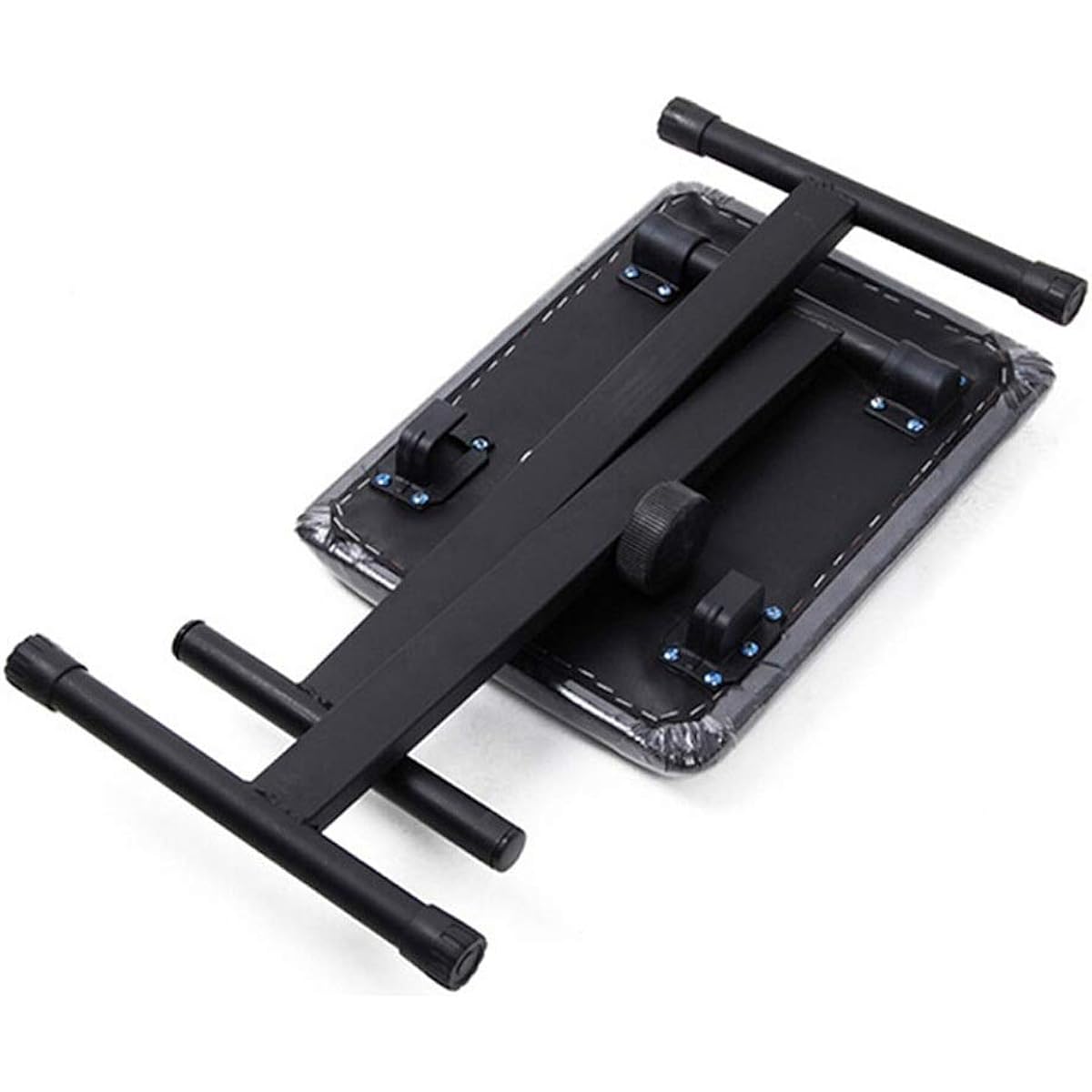 Musical Instrument Stool Guzheng Erhu Musical Instrument Universal 1-Person Keyboard Stool Adjustable Piano Stool Folding Keyboard Stool Comfortable, Stable and Versatile (Color: Black, Size: 39x30x51cm)