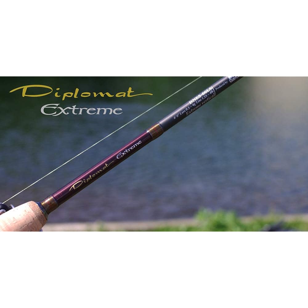 AbuGarcia Diplomat Extreme DNES-622ULS. Spinning Rod 2 Piece Area Trout Management Fishing Area