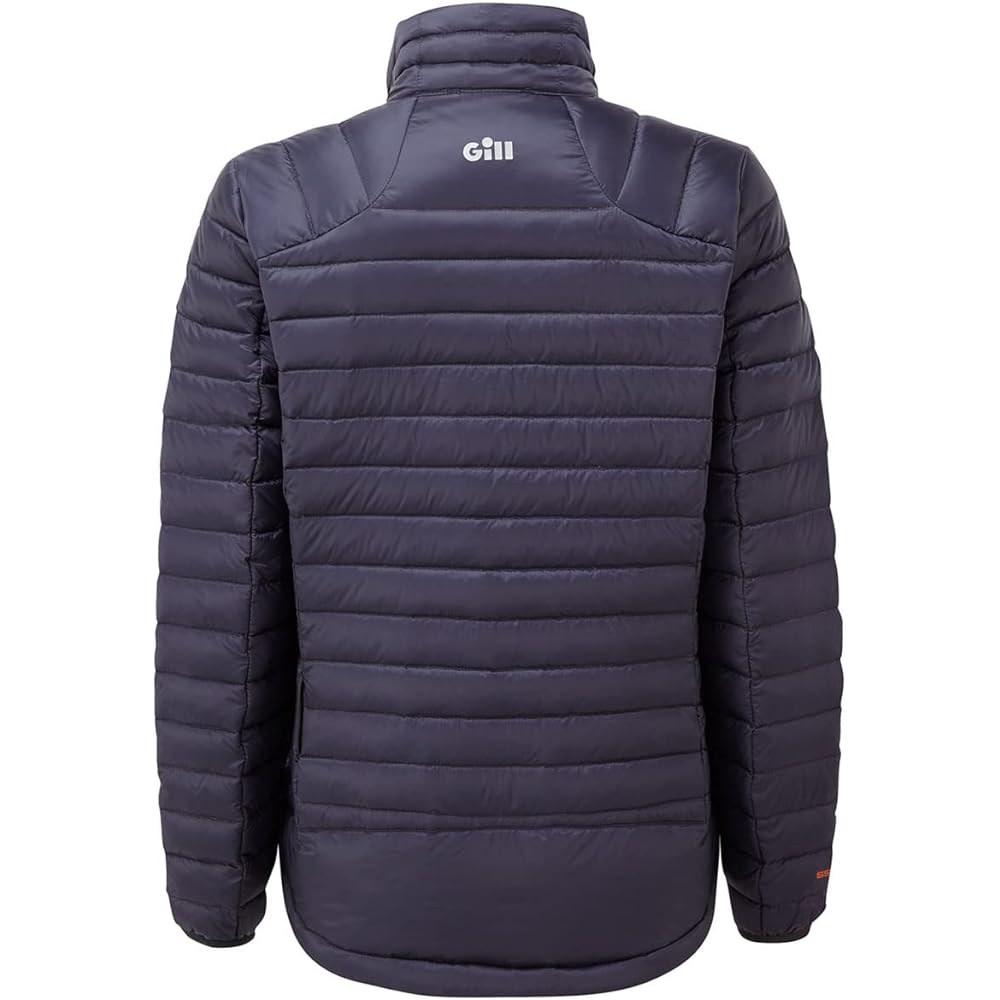Gill Women's Hydrophobe Down Jacket (Women's Hydrophobe Down Jkt) Navy Orange 10 1065W