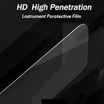 DEMUR 2022 For Tiger 1200 Tiger1200 Motorcycle Accessories Speedometer Scratch Cluster Screen Dashboard Protection Instrument Film Dashboard Screen Protector (Size : 4 set)