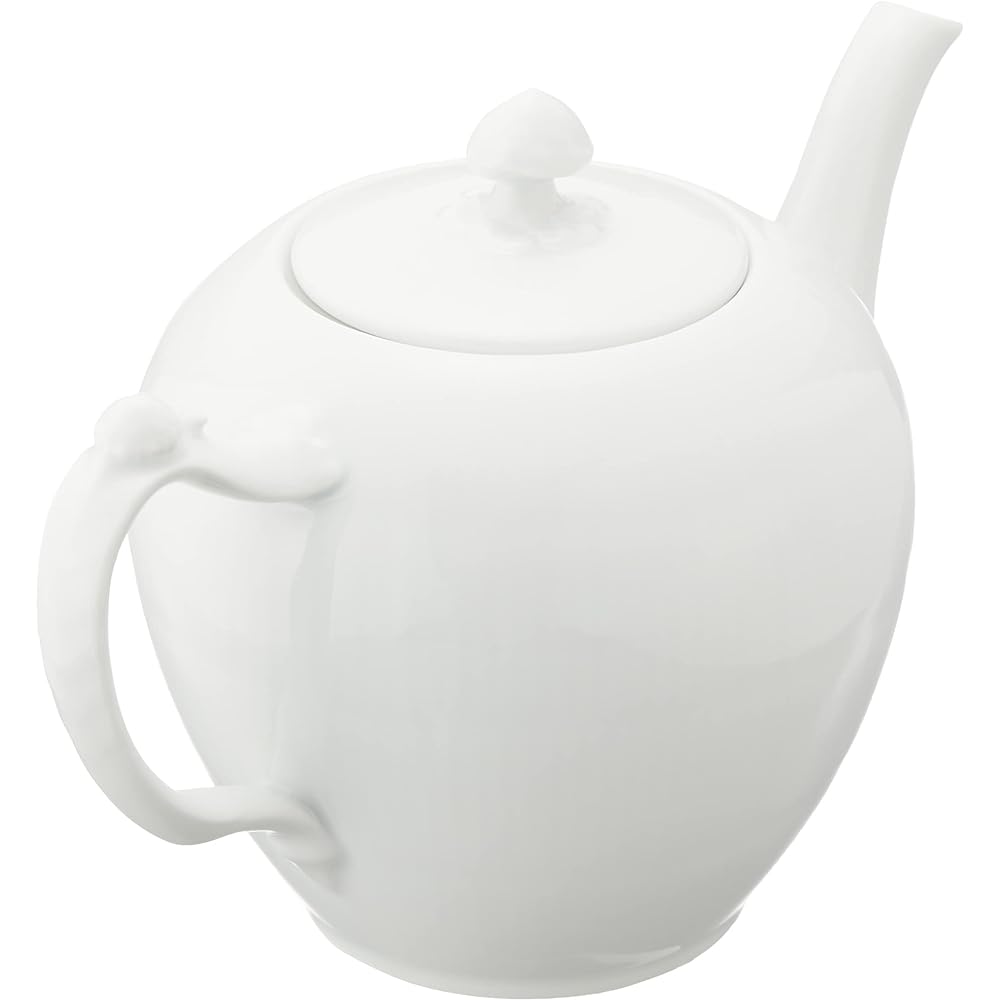 [Regular Imported Product] Royal Copenhagen White Fluted Teapot 700ml Wedding Gift 1017386