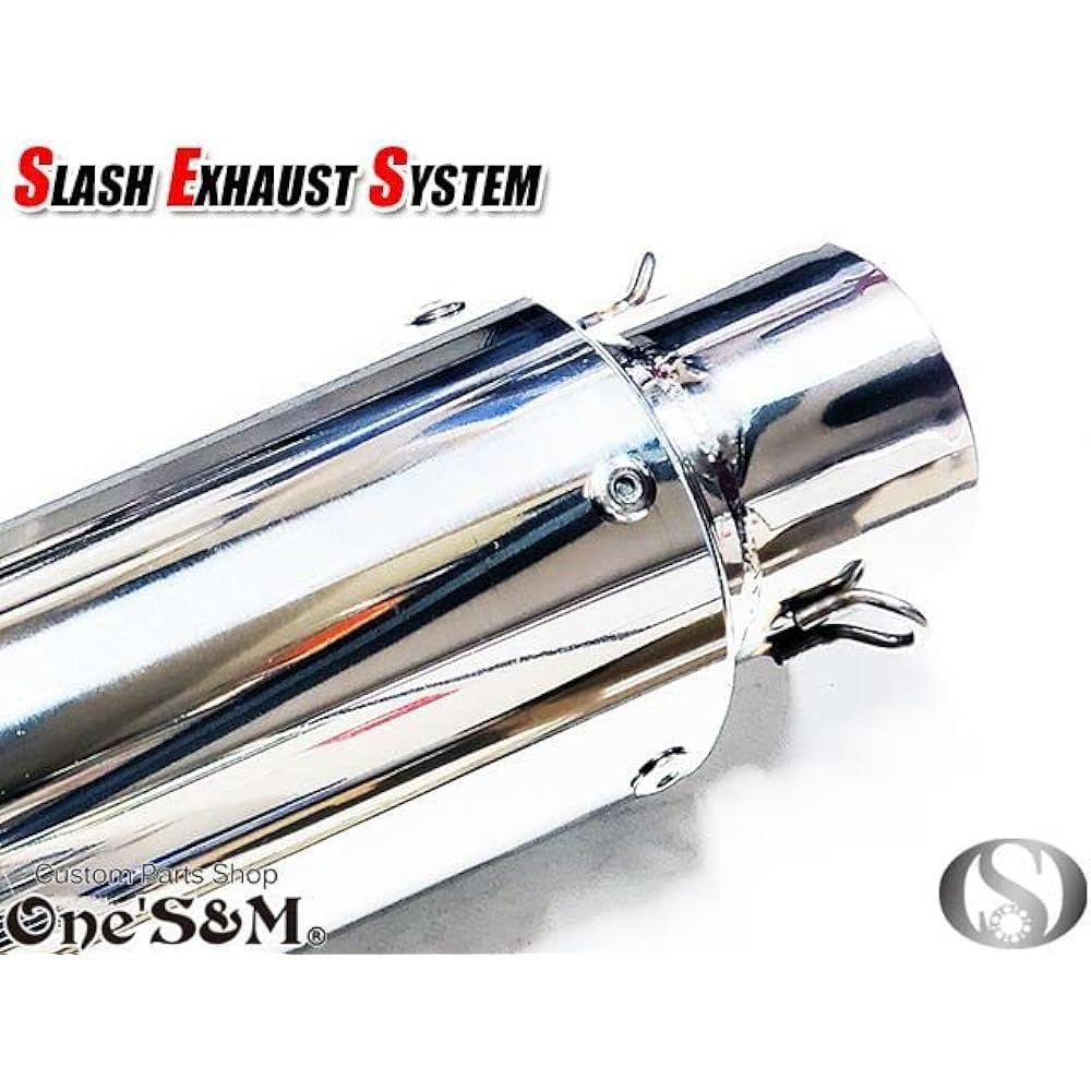 W2-22* Outlet Ape 50 Compatible with APE Muffler Wands Pipe Full Set Full Exhaust with Slash Silencer Exhaust pipe specifications can be selected (Exhaust pipe specification (stainless steel) normal inner)