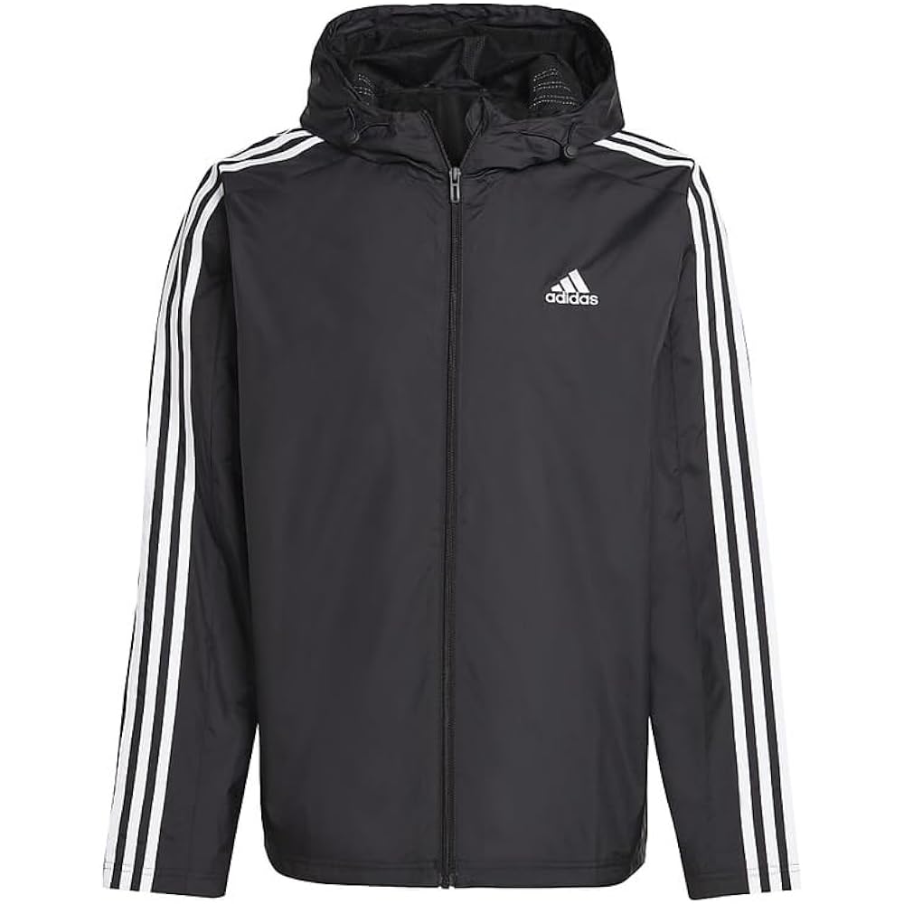 [Adidas] Essentials 3 Stripes Woven Windbreaker NDX47 Men's