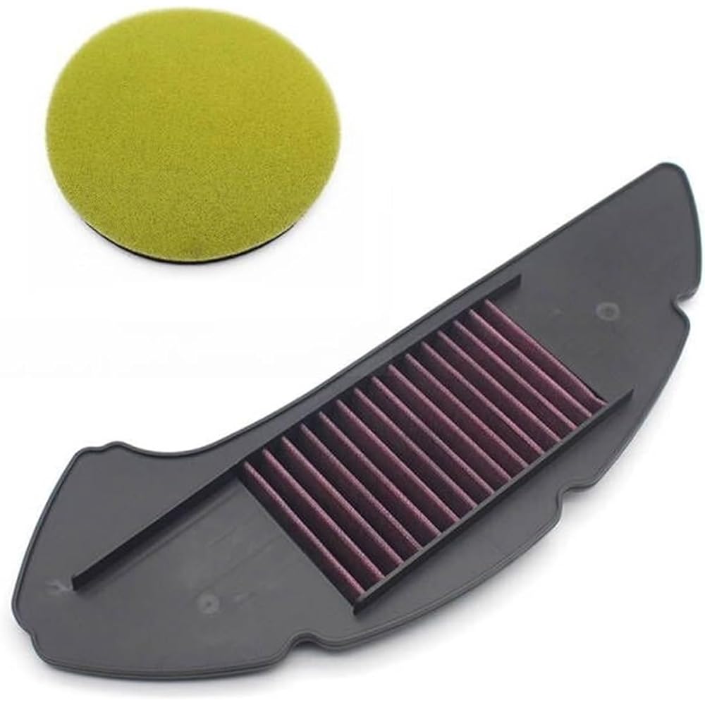 Motorcycle Breather Filter For Yamaha NMAX 155 2020-2022 Motorcycle Transmission Box Intake Air Filter Cleaner Set Cotton Sponge