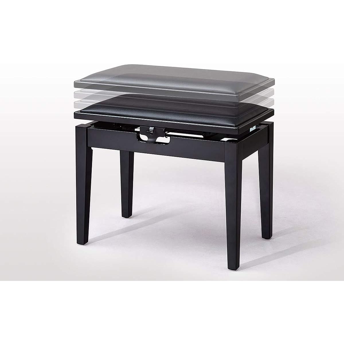 Meiyo Mokko MK-55 K Mahogany Painted Piano Stool Bench Type Meiyo Mokko