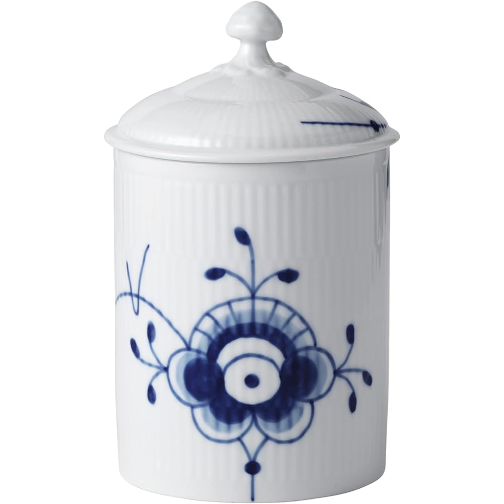[Regular Imported Product] Royal Copenhagen Blue Fluted Mega Container 1400ml Canister Wedding Gift 1057086