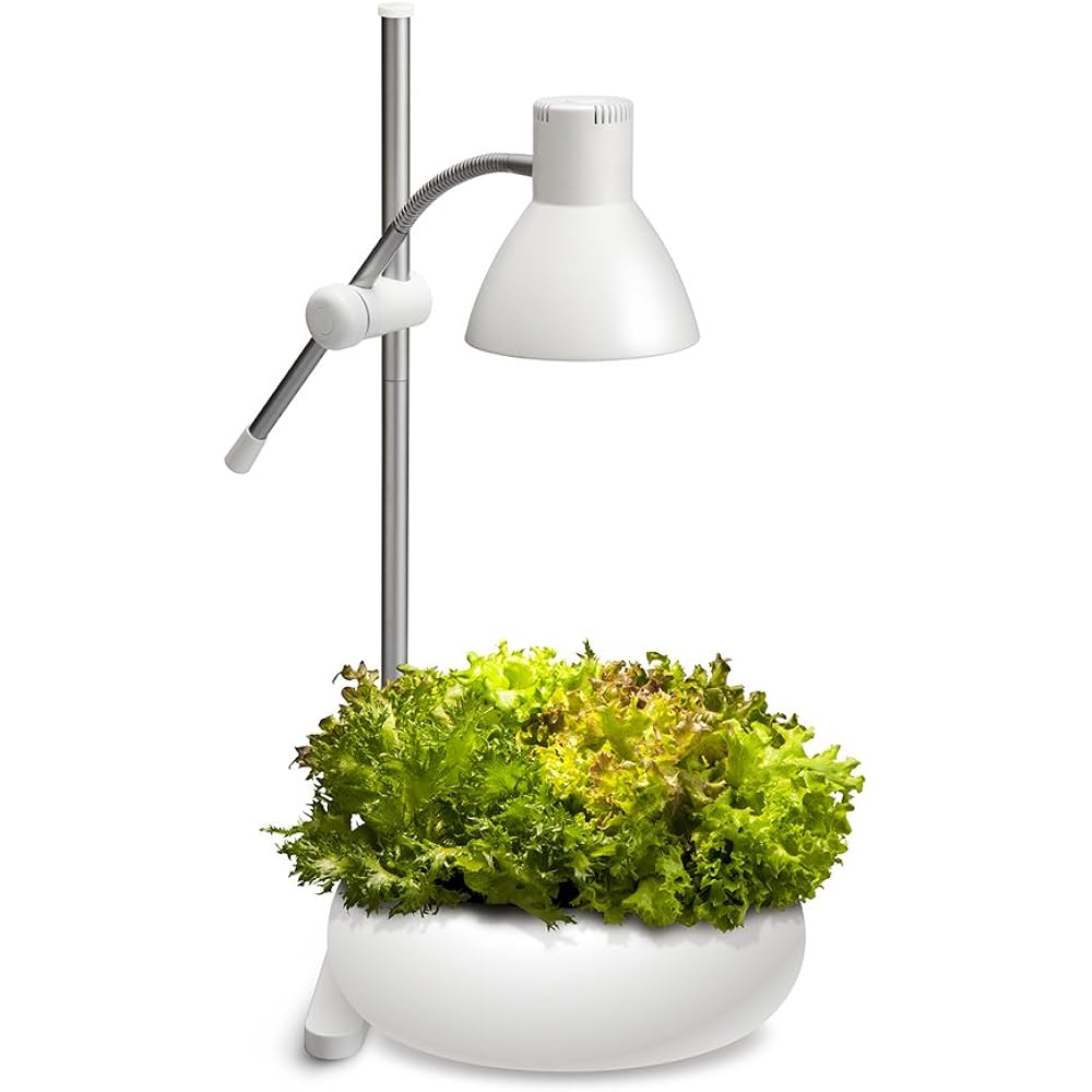 GENTOS Table Lamp Plant Growing Light 800 Lumens IK-S72GWH