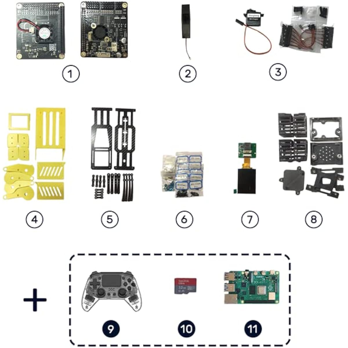 Build your own robot dog "Mini Pupper" (Complete Kit)