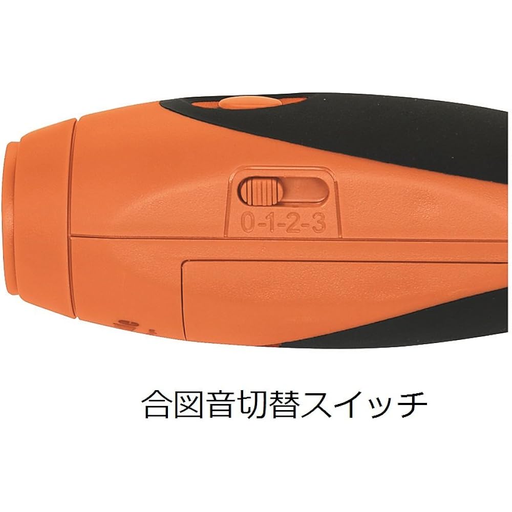TOEI LIGHT Electronic whistle HP588-3 B3951 Volume approx. 120dB 3 types of signal sounds 2 AAA batteries (includes batteries for operation check)
